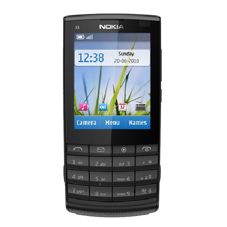 經典機種 全新庫存品 Nokia X3-02 現貨促銷 極致超薄，名片大小般的音樂手機，經典重現 !! 完美支援 中華、遠傳、台哥大、威寶、台灣之星 極致輕薄的直立手機，建議售價 $ 1980，本擋5