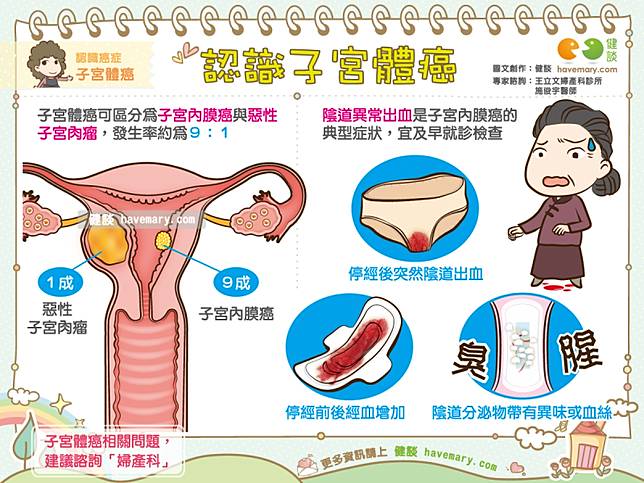 認識子宮體癌 健談網 Line Today