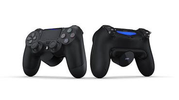 「DualShock 4」擴充周邊「Back Button Attachmet」 OLED 螢幕可確認設定