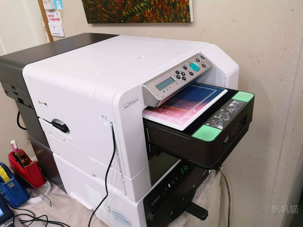 客製化帆布袋直噴過程-紡織直噴機推薦