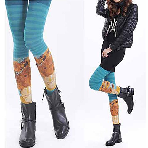 ● 將藝術品穿在身上，氣質出眾，襯托出你高雅品味。● 全球唯一，專利針織技術，高彩針織全織造，非印刷，不易褪色；非刺繡，不會有硬塊，不磨腳。● 200細針針織，質地柔軟，輕巧舒適。● 兼具藝術、時尚、