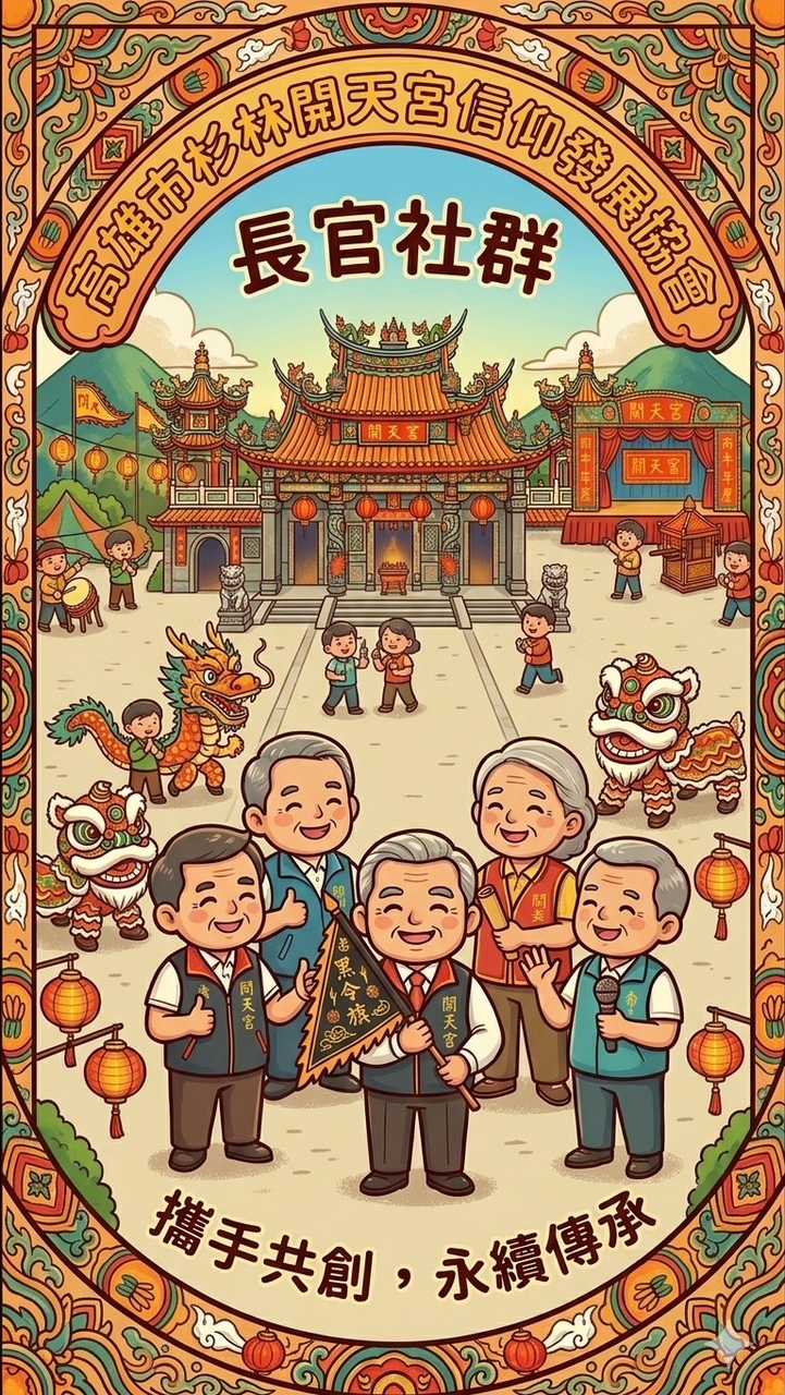 高雄市杉林開天宮信仰發展協會(第二屆)