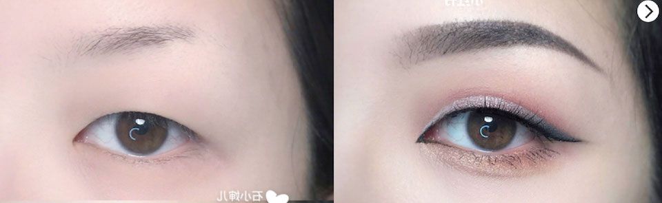 單眼皮眼妝眼線技巧