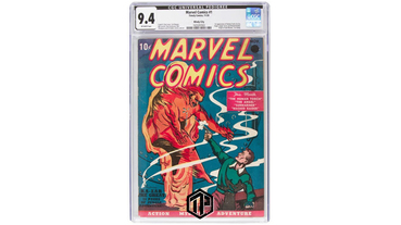 全球第一期《Marvel》漫畫以USD 126 萬成交！