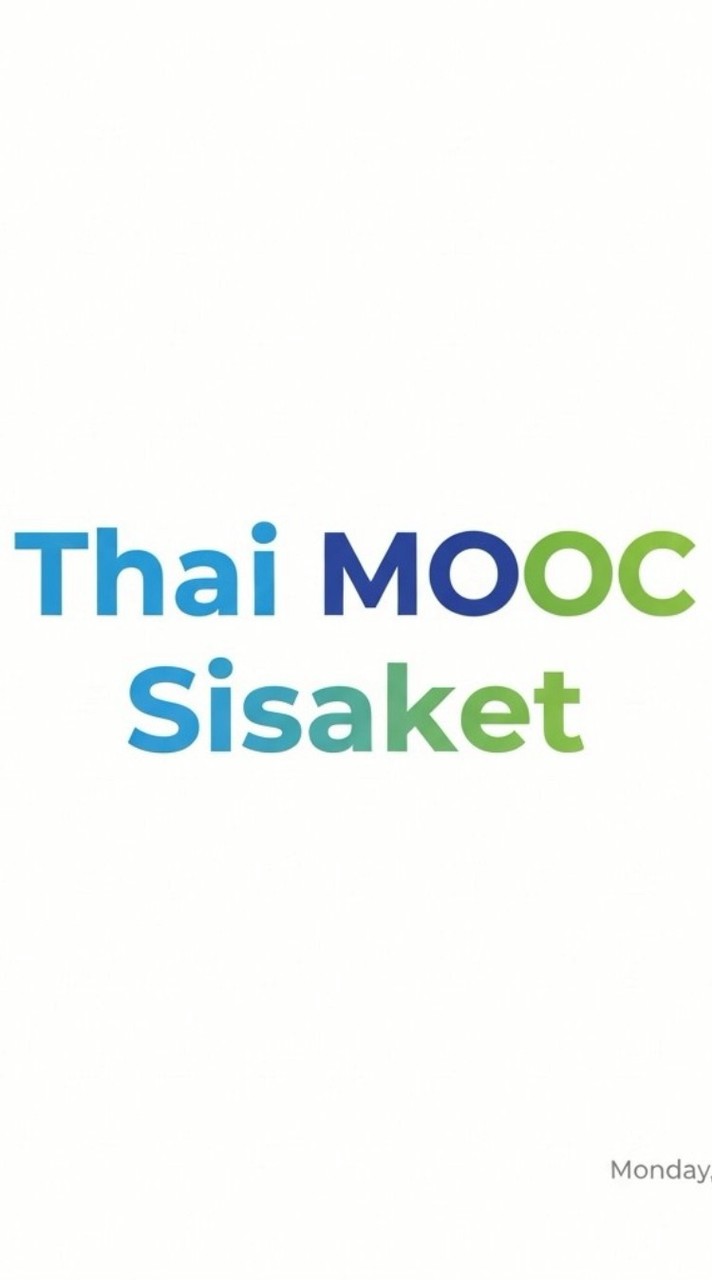 Thai MOOC Sisaket