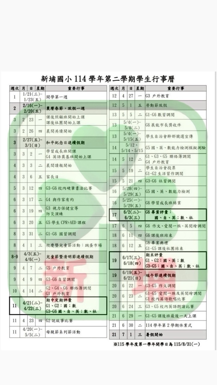 2025新埔國小新生(ꕤ ॑꒳ ॑*)ꕤ