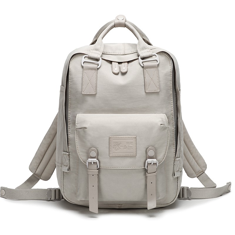 品牌: K-SHU/韓淑 質地: 帆布 閉合方式: 拉鏈 圖案: 純色 風格: 歐美時尚 形狀: 豎款方形 成色: 全新 性別: 女 顏色分類: 甜甜圈 粉拼薰衣草 小號 甜甜圈 櫻花冰藍奶油 小號 