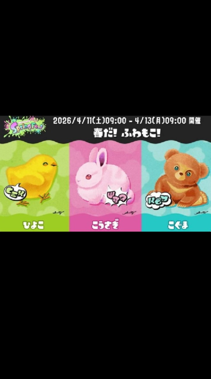 スプラ3フェスチーム