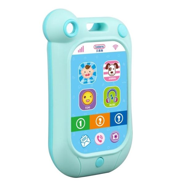 兒童手機玩具觸屏仿真寶寶電話玩具早教益智音樂手機0-3歲 ATF 伊衫風尚