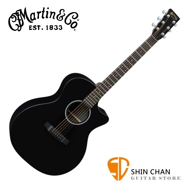 Martin GPCXAE BLACK41吋可插電民謠吉他 GP桶身【GPCXAE-BLACK/電木吉他/台灣總代理/公司貨】