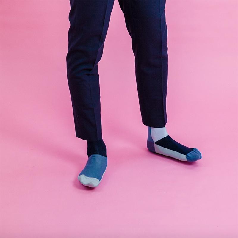 破了洞也無需整雙一起丟，再也沒有落單的襪子 GOTS認證有機棉，透氣舒適又耐穿 添加抗菌材質，穿一整天也不會臭臭的 腳跟與足底密度加強，減少因摩擦導致的破損 手縫趾端，縫線平整，讓腳趾舒舒服服，毫無異