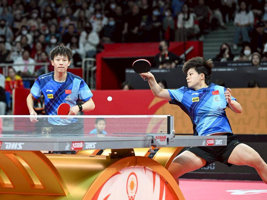 China romps past Slovakia as second stage of ITTF Mixed Team World Cup