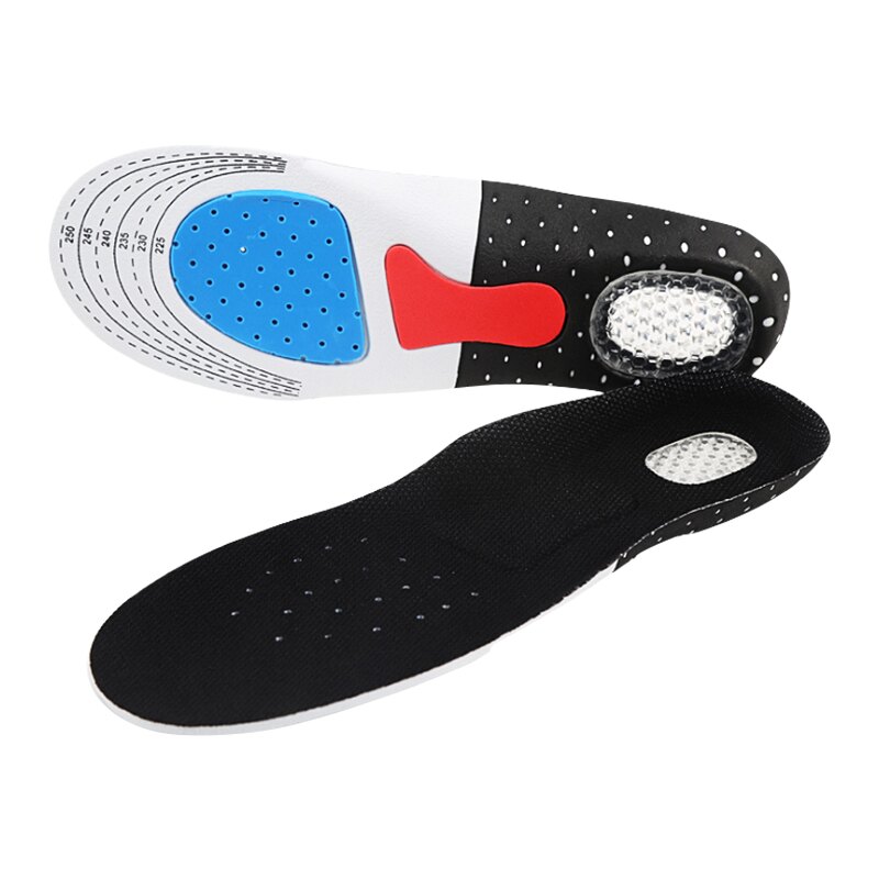 EVA減震緩壓運動鞋墊 蜂窩矽膠氣墊式鞋墊 透氣排汗舒適防震減壓貼腳增高籃球足球休閒慢跑鞋墊