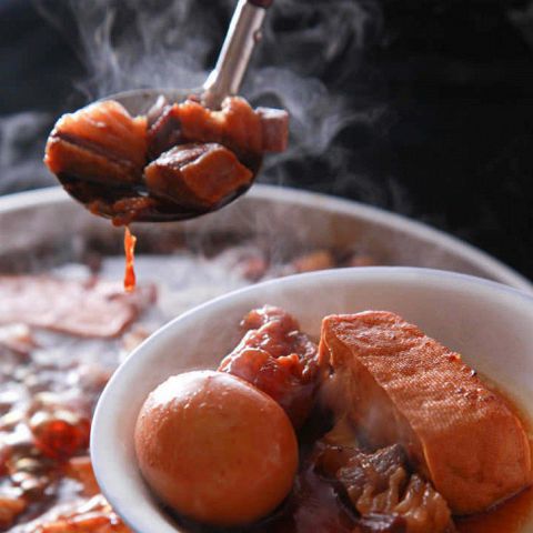 牛すじ豆腐煮込み