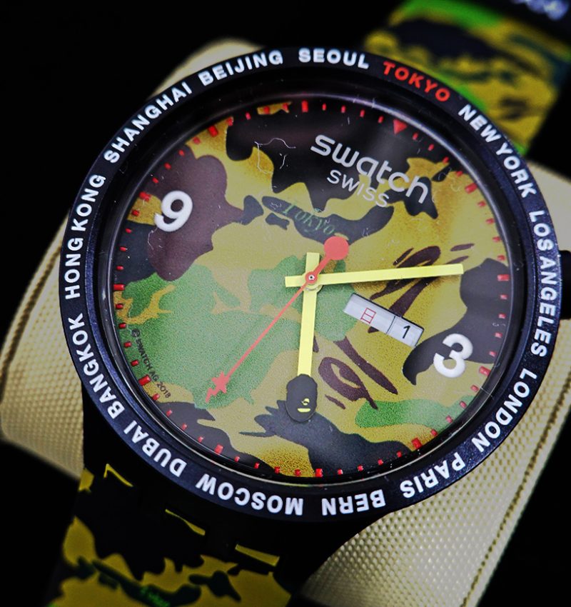 起點帶路/ 從東京看到世界！直擊SWATCH × BAPE BIG BOLD 限量款發表| LINE購物