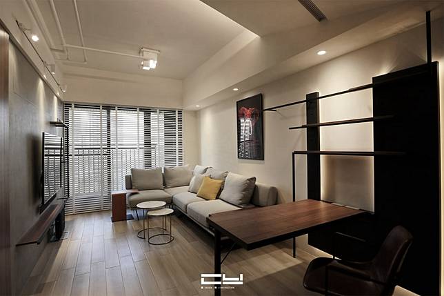 台南永康小公寓 採輕工業風居家裝潢的22 坪美宅 Homify Line Today