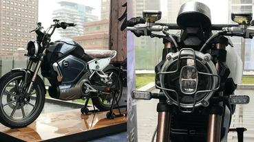 【老 J 推車】外觀激似檔車！全新電動機車 Super Soco TC 問世，插座充電、時速 100 公里飆到爽！