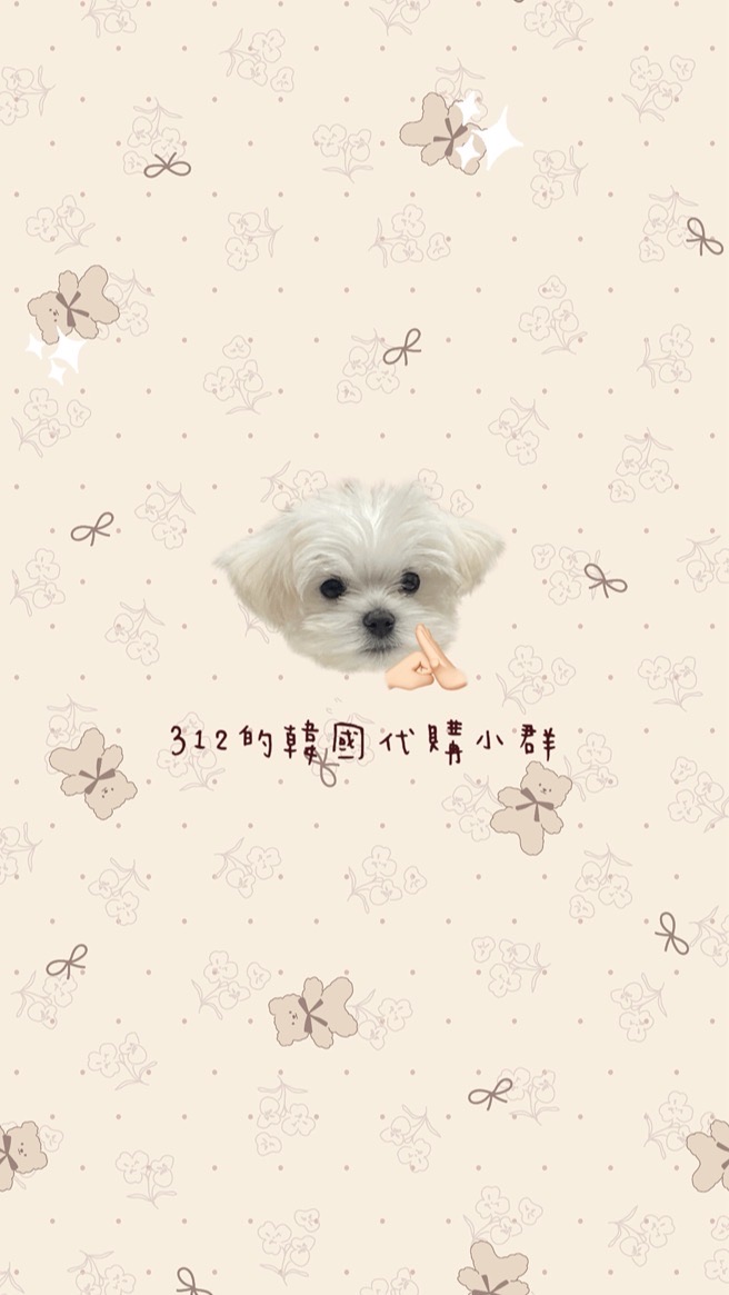 312的韓國代購小群