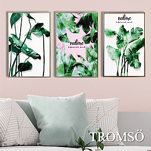 真實油畫布,質感超優，(畫布請乾擦)，單幅多幅擺放都好看，有框設計質感更加分