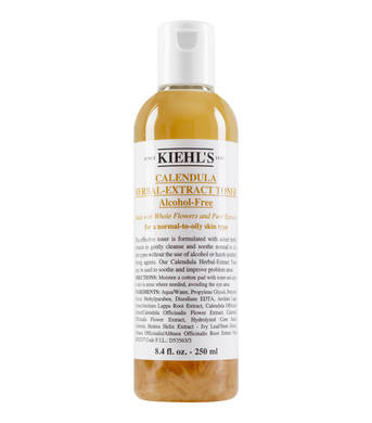 ●KIEHL'S熱銷50年的明星化妝水，溫和不含酒精，敏感肌也適用！●萃取自金盞花及多種天然植物精華，可有效修護調理、舒緩肌膚，搞定惱人肌膚問題。●亦適合男性刮鬍後使用。 視肌膚狀況，局部濕敷2~5分
