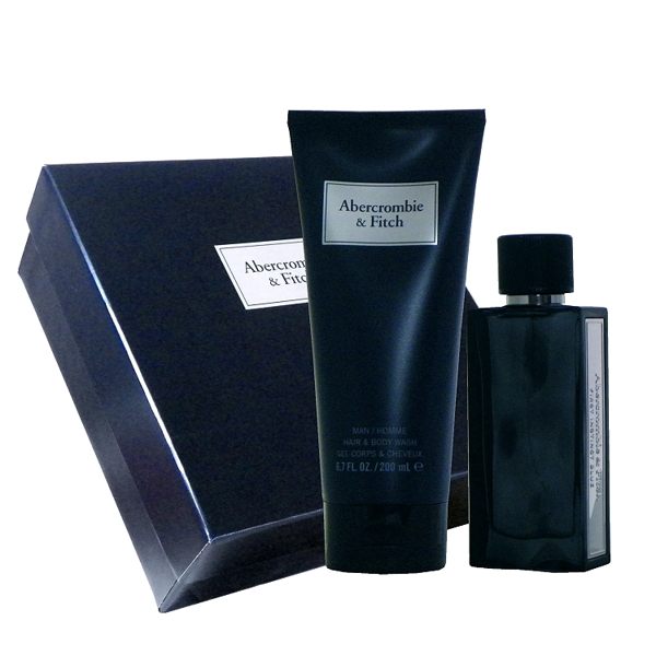 Abercrombie & Fitch First Instinct Blue 湛藍男性淡香水 50ml 組合