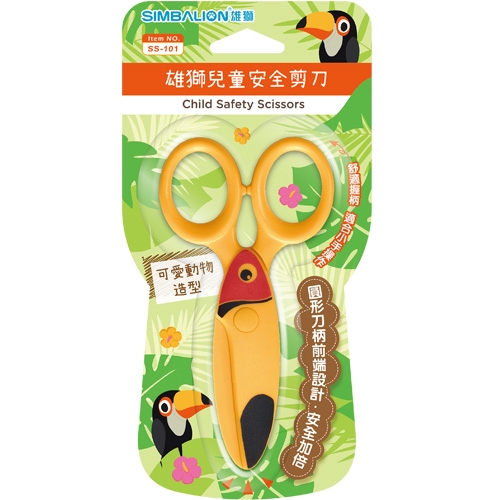 ◆ 造型可愛，精緻有質感 ◆ 討喜的造型讓孩童上課學習都有好心情 ◆ 適用於任何美勞才藝、海報和卡片製作等紙張剪裁 ◆ 讓孩童輕鬆抓握，創作不設限 ◎ 規格 : 0001 支 ◎ 尺寸:H12xW6.