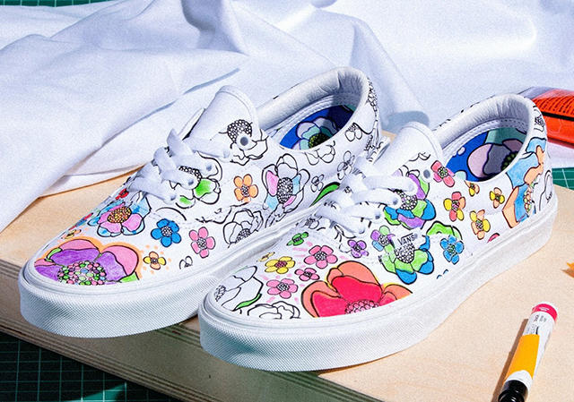 自己的鞋子自己畫！ Vans “U-Color”系列讓你自由填上喜歡的顏色
