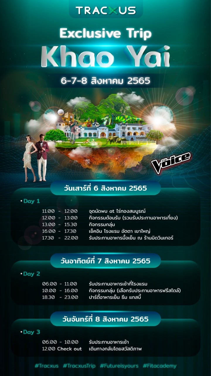 Tracxus Trip : เขาใหญ่
