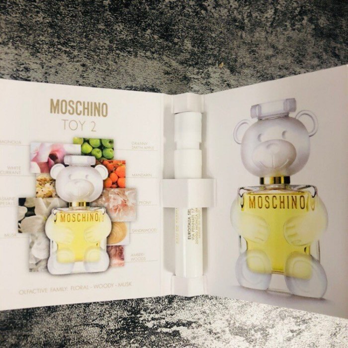 ◐香水綁馬尾◐ MOSCHINO TOY2 二代 熊心未泯 淡香精 針管小香 1ml