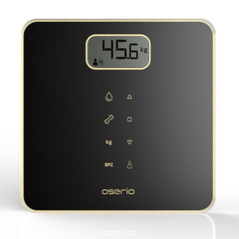 新智能美學 多功能BMI智能體重計 - 曜石黑