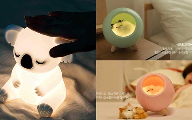 顛覆你對夜燈的想像 韓國推出 可愛動物夜燈 系列 讓你安心睡到天亮 Styletc Line Today