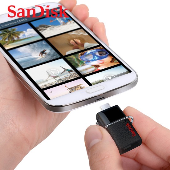 釋放記憶體空間以裝滿更多回憶 讓您可在支援 OTG 的 Android™ 智慧型手機、平板電腦1、PC 以及 Mac 電腦之間輕鬆迅速地傳輸檔案。SanDisk Ultra USB 3.0 雙用隨身碟