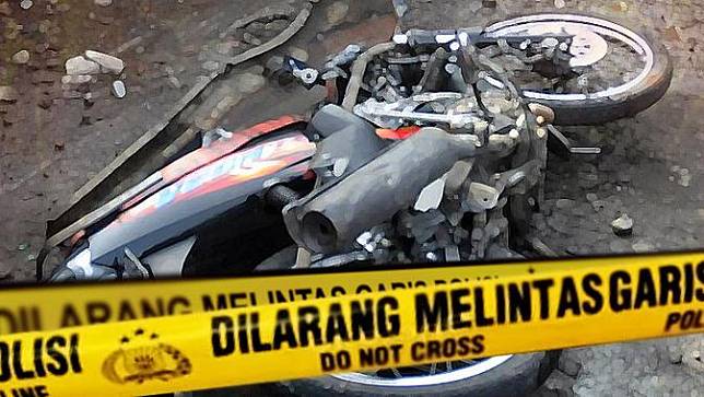 Ilustrasi Kecelakaan Motor