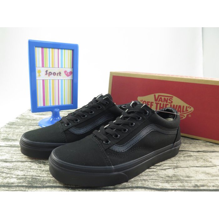 【iSport愛運動】 VANS C010511 休閒鞋 男女款 全黑 台灣公司貨附發票，非海外代購