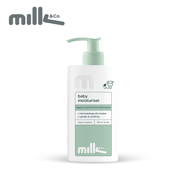 *澳洲天然有機成分 *富含有機椰子油與牛乳蛋白 *有效地為寶寶敏感的皮膚補充水分