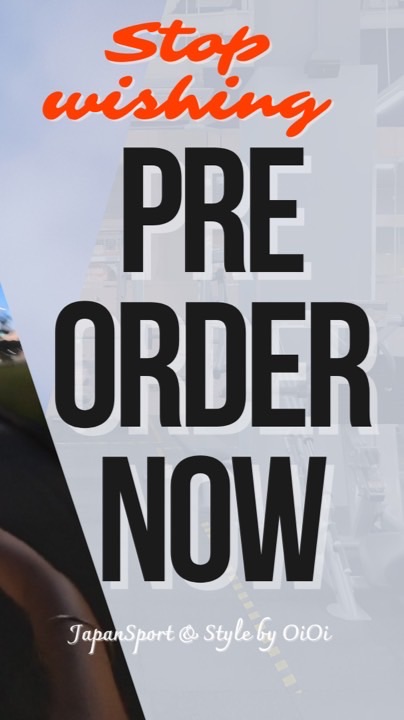 Japan Sport & Style PreOrder by OiOi🙌🏃‍♀️🏊‍♀️🏸🏂