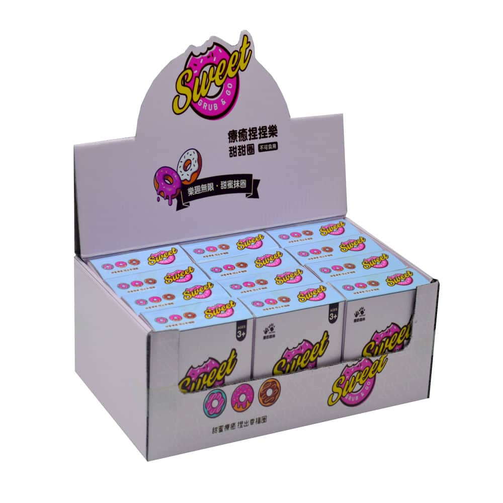 樂彩森林 療癒捏捏樂-甜甜圈(款式隨機出貨)