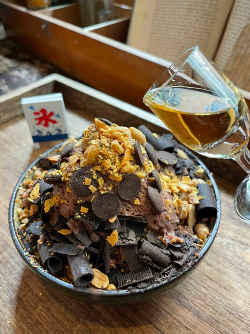 05.(圖片五)【昭和浪漫冰室 - 昭和浪漫大人系巧克力雪花冰】