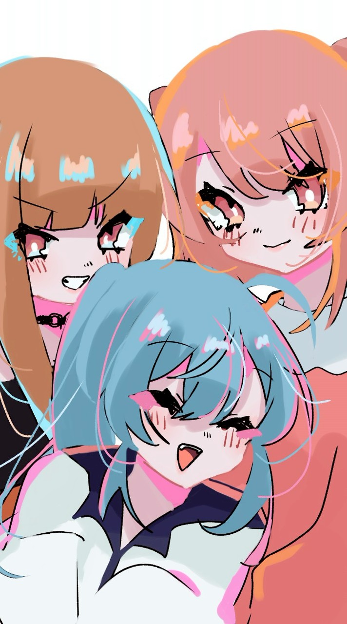 からぴちのイラスト見せ合いましょー！👊🏻💓