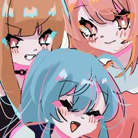 からぴちのイラスト見せ合いましょー！👊🏻💓
