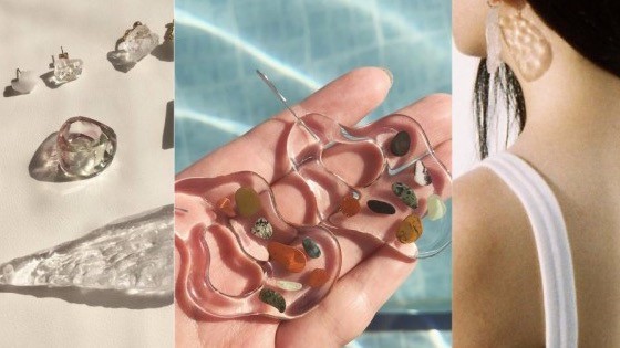 炎熱的天氣就戴上透明飾品吧！本季就用透明感詮釋夏天的涼爽風情