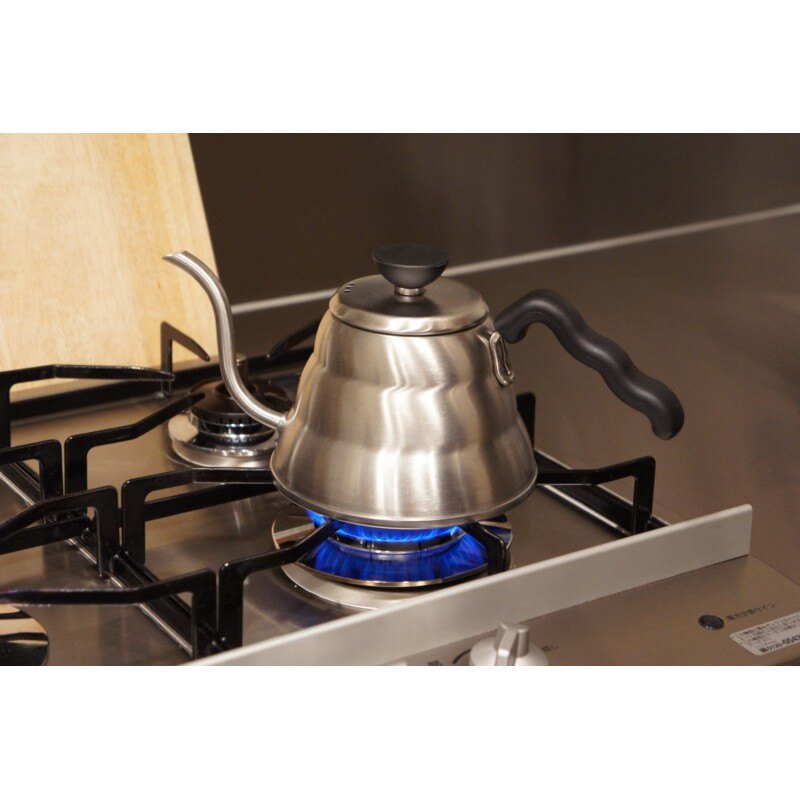 【悠遊戶外】嚴選好貨 HARIO 迷你不鏽鋼細口壺 VKB-100HSV 雲朵細口壺 手沖壺 咖啡壺 1.0L