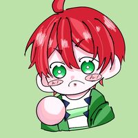 🌈🍑のイラスト描こ〜！