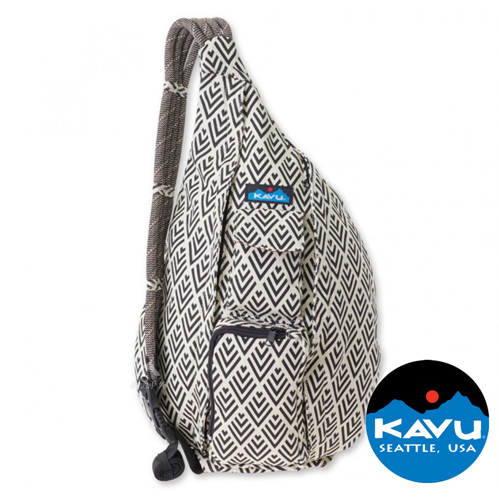 【KAVU】Rope Bag休閒斜肩背包『裝飾磁磚』923-590 戶外.休閒.旅遊.旅行.露營.斜背包.後背包.雙肩包