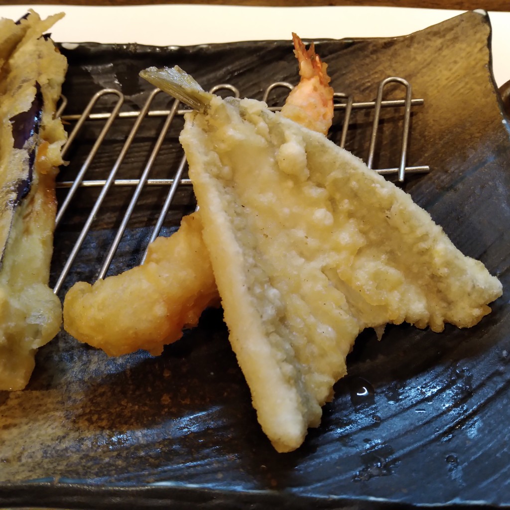 ユーザーが投稿したげんろく定食の写真 - 実際訪問したユーザーが直接撮影して投稿した上飯田通天ぷらげんろくの写真