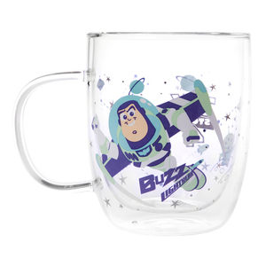 HOLA 迪士尼系列 Toy Story 雙層玻璃杯 巴斯光年 Buzz