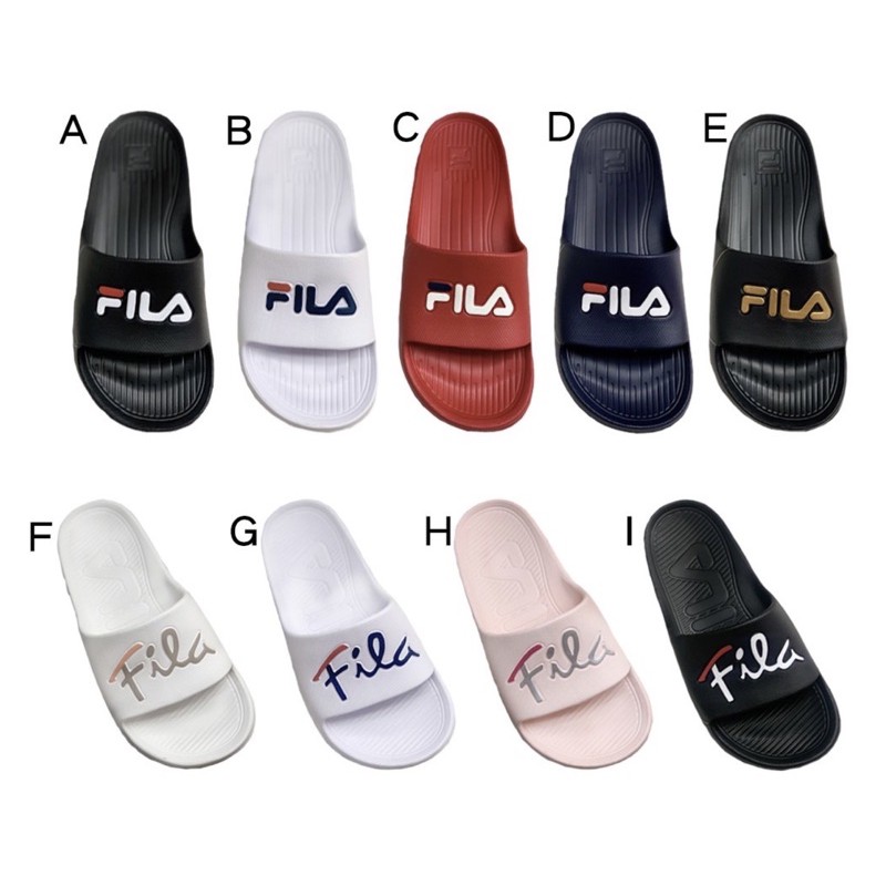 #FILA拖鞋 #防水 #輕量 #情侶款拖鞋貼心提醒~此款鞋尺寸偏小，寬厚腳的請選大一號尺寸喔！【【【下標購買前，請先用聊聊詢問欲購買的尺寸是否有貨唷】】】大立休閒運動廣場網路商店服務時間：11:30