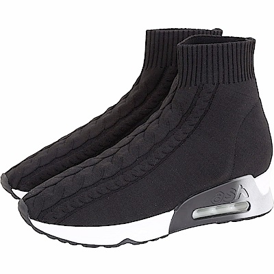 ASH Living 麻花彈性針織襪套運動鞋(女款/40號)