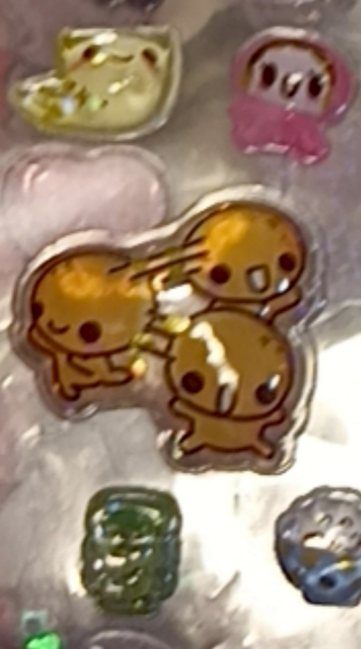 みんなでシール帳見せ合せ合お！
