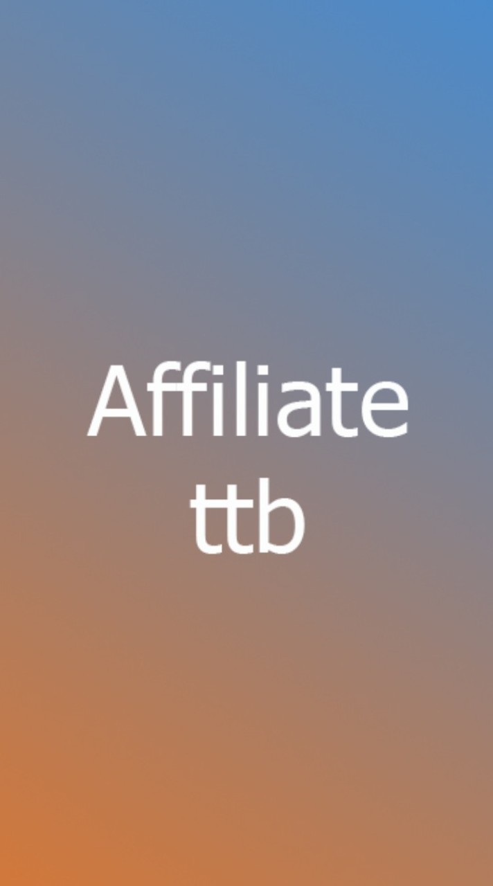 Affiliate with ttb